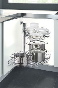 180 Revolve Basket for Kitchen Corner Cabinet