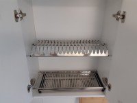 View A0160C-PLATE-RACK-STAINLESS-STEEL