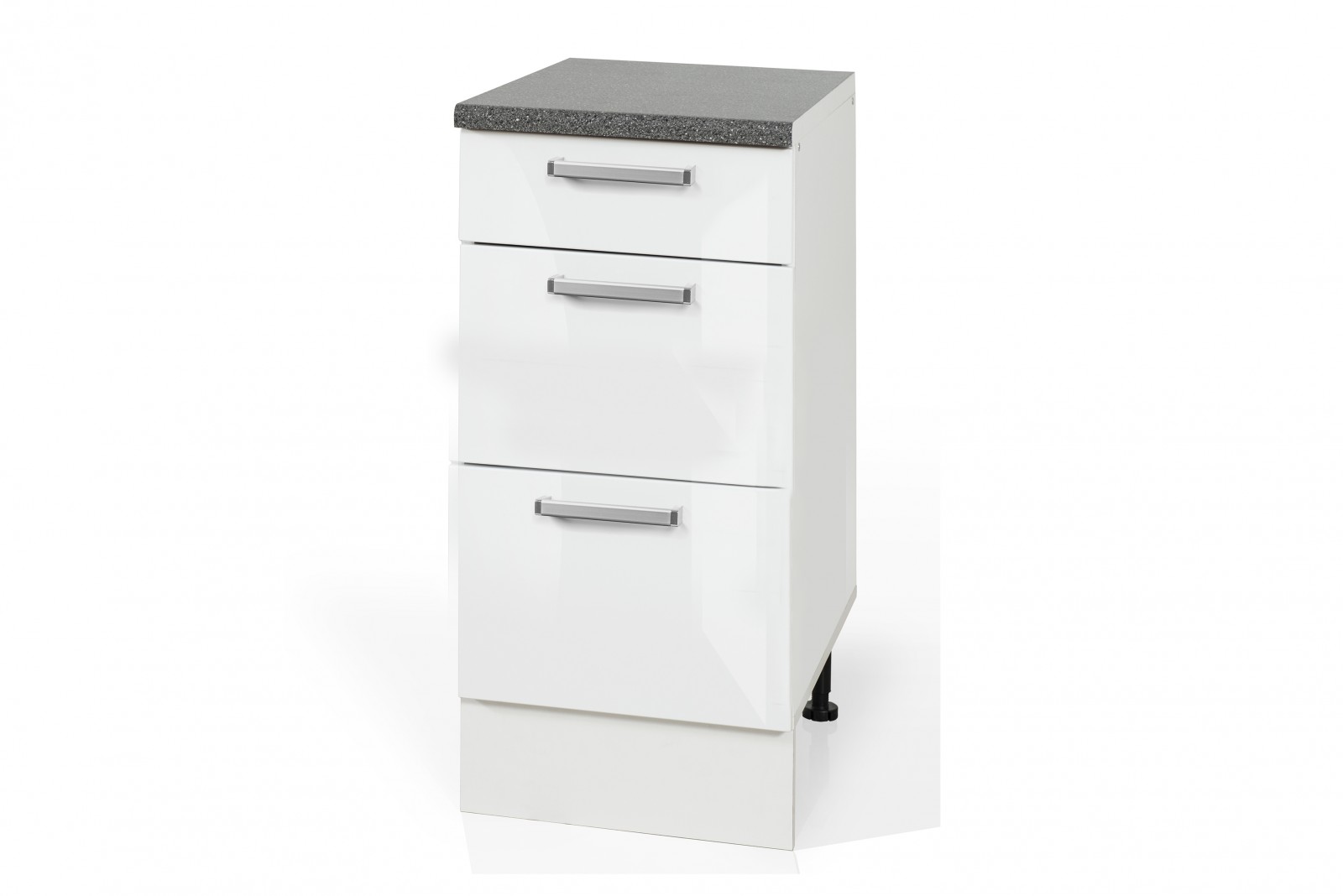High Gloss White Base drawer cabinet S40SZ3 for kitchen