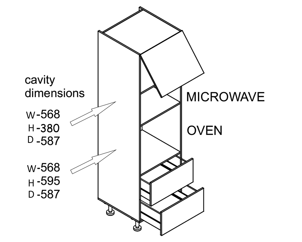 Body Diagram for Oven tower S60SZ2A-KU/222/60 for Kitchen
