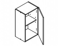 Body Diagram for Wall cabinet W40 for Kitchen