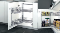 Base Cabinet 450mm or 600mm wide Basket Solution - Fashion Style 