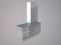 On-Bench Pantry Panel 1320mmx316mm for Kitchen