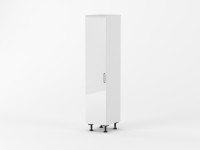 Florence High Gloss White 450mm wide Pantry - No Shelves