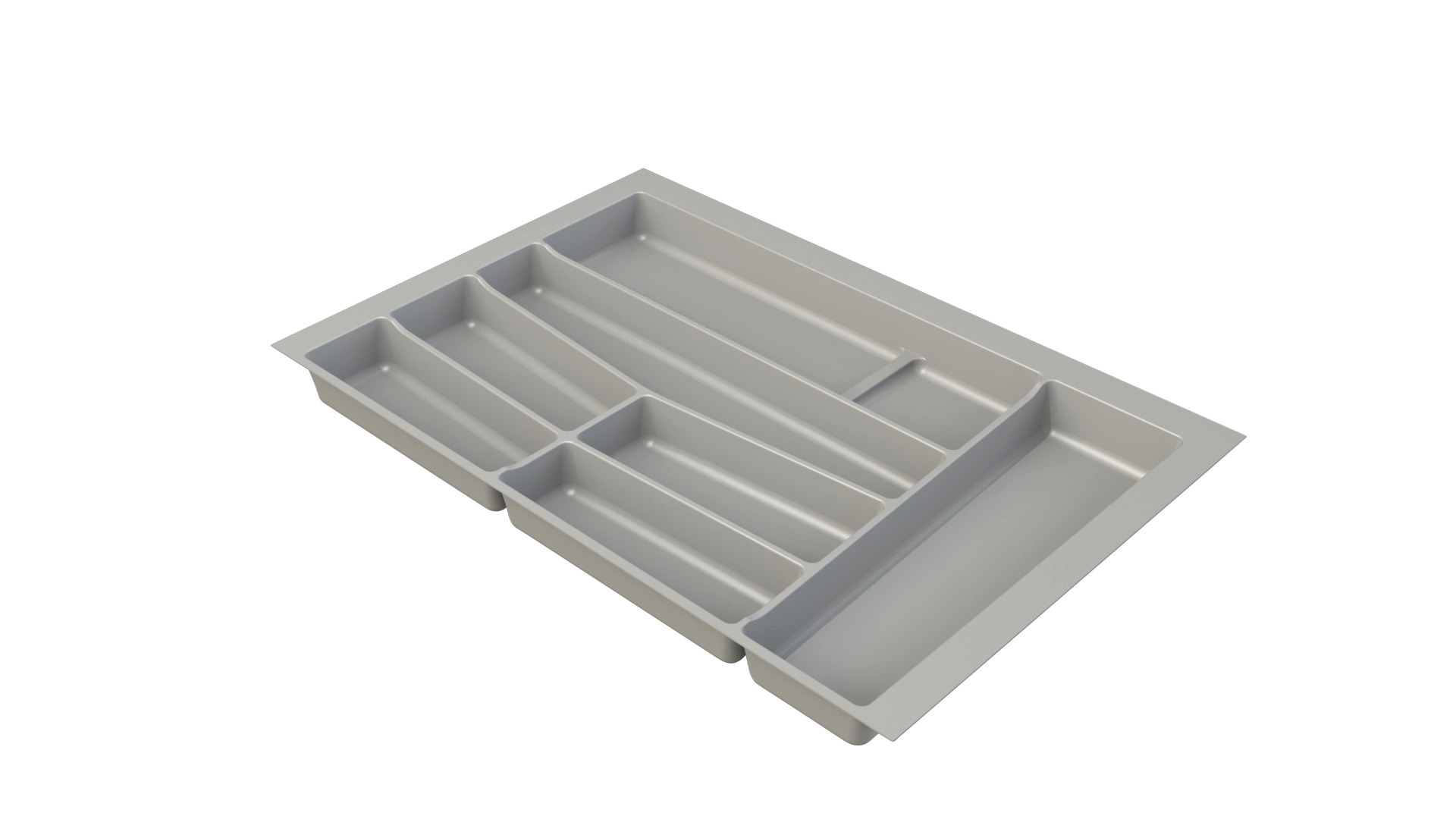 Premium Grey Cutlery Insert for 800mm wide Drawer for Kitchen