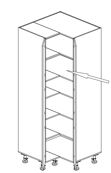 900mm pantry sales