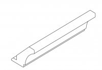 French Cornice 2700mm Wide and 98mm High 