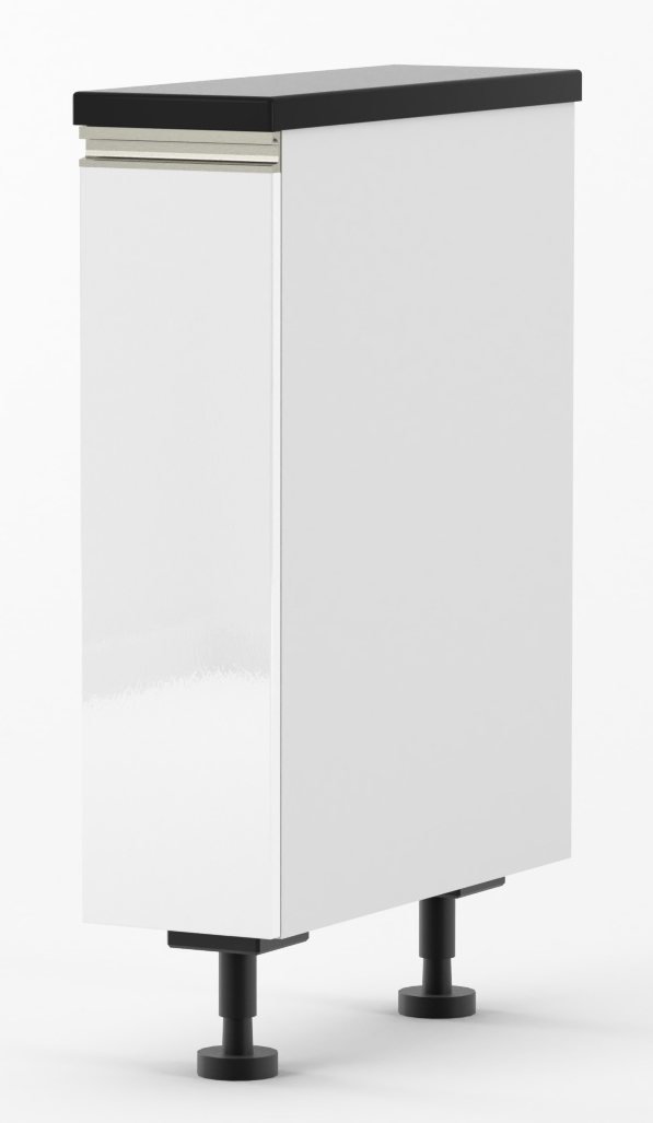Venice - 200mm wide Base Cabinet - Venice Gloss White