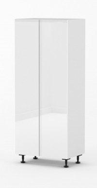 J-Pull - Gloss White - 900mm pantry - Vertical Handle