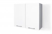 PVC Satin White Wall cabinet W80 for Kitchen