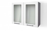 High Gloss White Wall cabinet for Kitchen 