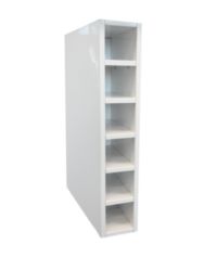 High Gloss White Wine rack for kitchen