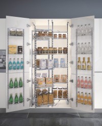 View Pantry Unit with 6-Layers of Metal Baskets Pantry Unit with 6-Layers of Metal Baskets for in the Kitchen