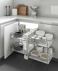 View Premier Left-Hand Corner Insert 4 - 2 Level Pull-Out System - Premier Left-Hand Corner Insert 4 - 2 Level Pull-Out System -