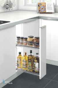 View Wire Basket for Skinny Cabinet Wire Basket for Skinny Cabinet for Kitchen Cabinet