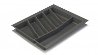 View Premium Graphite Insert for 450mm wide Drawer Premium Graphite Cutlery Insert for 450mm wide kitchen drawer