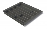View Premium Graphite Insert for 600mm wide Drawer Premium Graphite Cutlery Insert for 600mm wide kitchen drawer