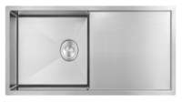 View Undermount Stainless Steel Sink 1 Bowl with drainer - 954001 Undermount Stainless Steel Sink 1 Bowl with drainer - 954001 for