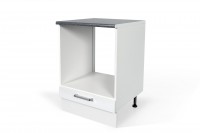 High Gloss White Base oven cabinet S60KU for kitchen