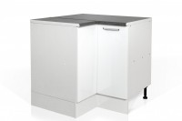 View High Gloss White Corner cabinet S90/90 High Gloss White Corner Cabinet S90/90 for Kitchen