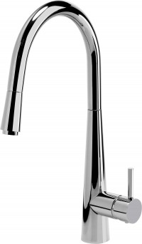 View BCA_072M Aster U Spout with Flare - Chrome BCA_072M Aster U Spout with Flare Tap Image for Kitchen - Chrome