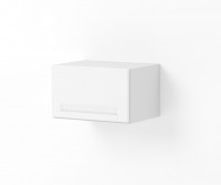 View Berlin White Matte 240mm High Wall Cabinet 450mm