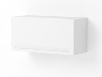 View Berlin White Matte 480mm High Horizontal Wall Cabinet 450mm