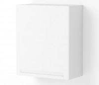 View Berlin White Matte 480mm High Wall Cabinet 600mm (One Door)