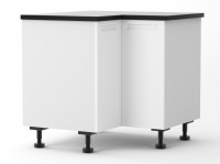View Berlin White Corner Cabinet 900mm by 900mm Berlin White Corner Cabinet 900mm by 900mm