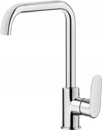 View BGA_063M Alpinia Mixer with Rectangular Spout - Chrome BGA_063M Alpinia Mixer with Rectangular Spout - Chrome for Kitche