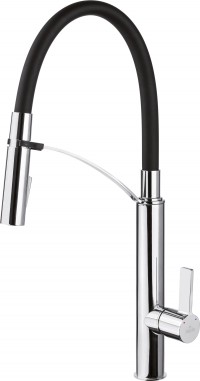 View BGB_B720 Gerbera Standing Sink Mixer - Chrome/Black BGB_B720 Gerbera Standing Sink Mixer - Chrome/Black for Kitchen