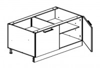 View Body Diagram for Base cabinet S120 Body Diagram for Base cabinet S120 for Kitchen