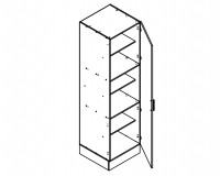 Body Diagram for Pantry S60/222/60/1D Body Diagram for Pantry S60/222/60/1D for Kitchen