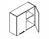 View Body Diagram for Wall cabinet W80 Body Diagram for Wall cabinet W80 for Kitchen