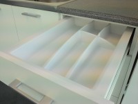 View 400mm wide Plastic Cutlery Insert 3 400mm wide Plastic Cutlery Insert 3 for Kitchen Drawers
