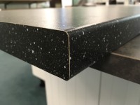View Black Mineral Standard Bench top Corner Black Mineral Standard Bench top Corner for Kitchen