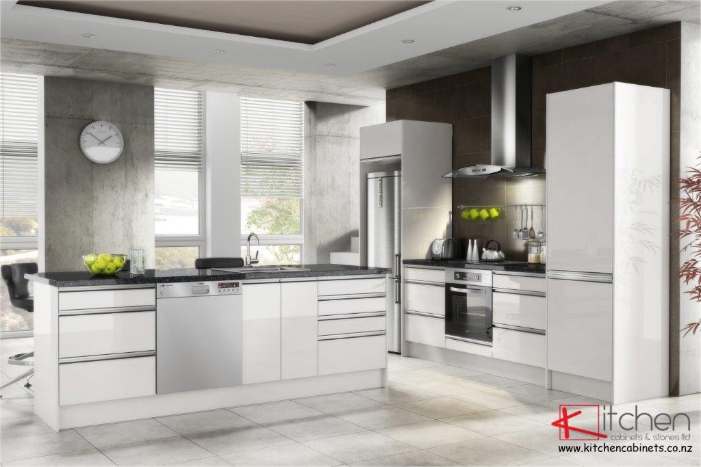 Assembled kitset kitchen