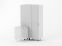 View Oxford White Matte S115NW-P/222/60 Tall Panel
