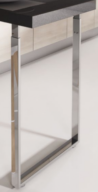 View Breakfast Bar Square Support Legs -Example Image Breakfast Bar Square Support Legs for in Kitchen - Example Image