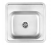 View European Made Techno 1 Bowl Stainless Steel Sink w/o Drainer European made Techno 1 Bowl Stainless Steel Sink for Kitchen