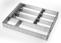 View Stainless Steel Cutlery Insert for 450mm wide Drawer Stainless Steel Cutlery Insert for 450mm wide Drawer for Kitchen