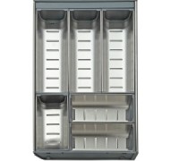 Stainless Steel Cutlery Insert for 400/450mm Drawer in Kitche