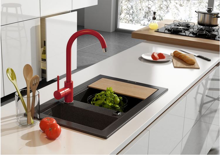 Wide variety of taps and sinks for kitchens