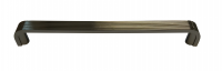 View Black Chrome Veta Handle UZ-VETA-160-12 Side Angle Black Chrome Veta Handle UZ-VETA-160-12 Side Angle for Ktichen