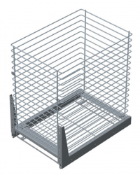 View Soft Close Internal Baskets for 400/500mm Wide Base Cabinet Soft Close Internal Baskets for 400/500mm Wide Base Cabinet