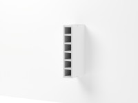 View White Matte 150mm Wine Rack - Wall