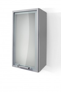 View Silver Door Wall cabinet W30SA Silver Door Wall W30SA cabinet for Kitchen