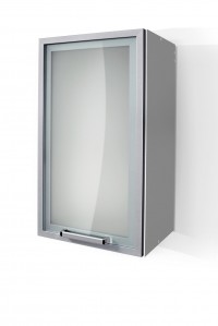 View Silver Door Wall Cabinet W40SA Silver Door Wall Cabinet W40SA for Kitchen