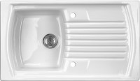 View European Made Lusitano 1 Bowl Ceramic Sink European Made Lusitano 1 Bowl Ceramic Sink for in the Kitchen