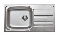 View European Made Stainless Steel Xylo Sink with Drainer European Made Stainless Steel Xylo Sink w/ Drainer for Kitchen